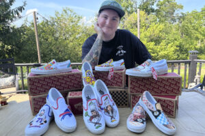 Spice Up Your Look With Shameless Soles Hand-Painted Custom Shoes